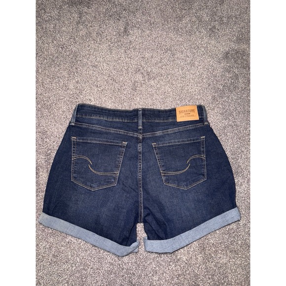 Levi's‎ Women's Dark Blue Jean Shorts - Picture 4 of 10